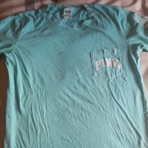 Vs pink campus tee sz XS